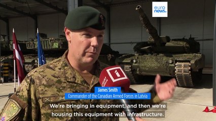 NATO launches new infrastructure at military base in Latvia worth 7 million euros