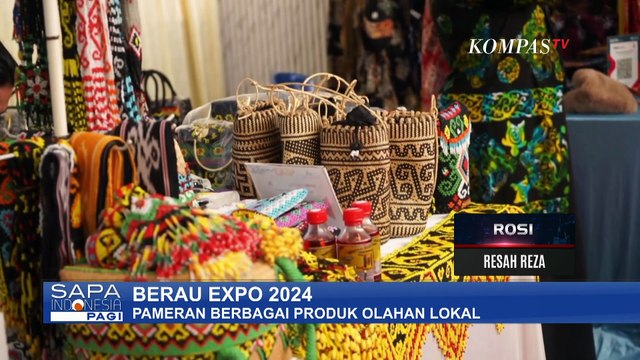 Gelar Berau Expo 2024, 88 Unit Pameran Eksis: Batik Khas, Kain Tenun, hingga Jajanan dar Hasil Alam