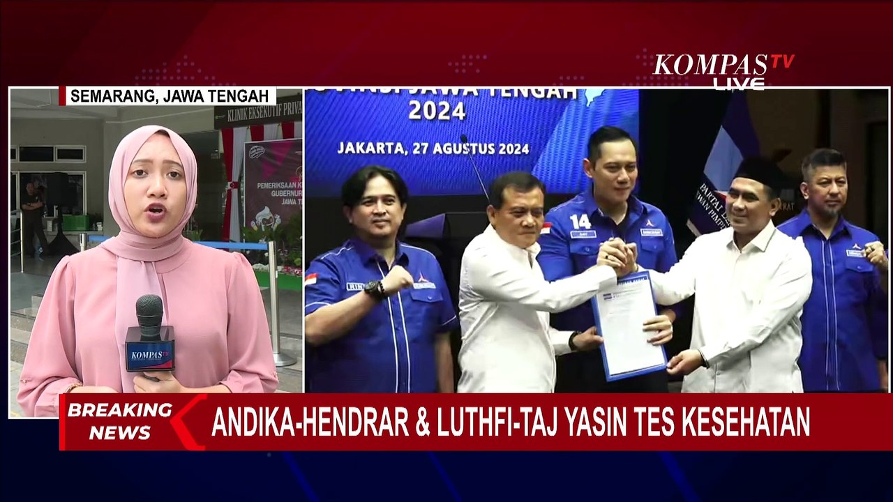 Pilgub Jateng, Paslon Andika-Hendrar dan Luthfi-Taj Yasin Jalani Tes Kesehatan Hari Ini