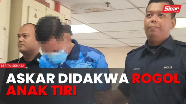 Askar didakwa rogol, amang seksual anak tiri 12 tahun