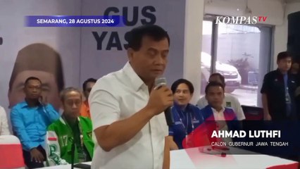 Ahmad Luthfi-Taj Yasin Pastikan Menang untuk Jawa Tengah