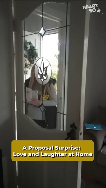 Surprise Proposal | A Romantic Homecoming She'll Never Forget