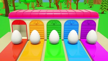 Bingo Song - Coloring page Fire truck, School bus, Police car, - Baby Nursery Rhymes & Kids Songs