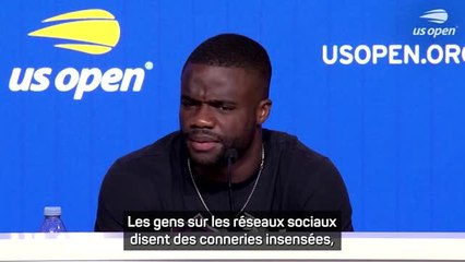 US Open - Tiafoe : "Les gens disent des conneries insensées sur les réseaux sociaux"