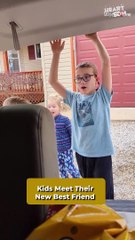 Kids Meet Their New Pet Dog After Loss of Family Dog