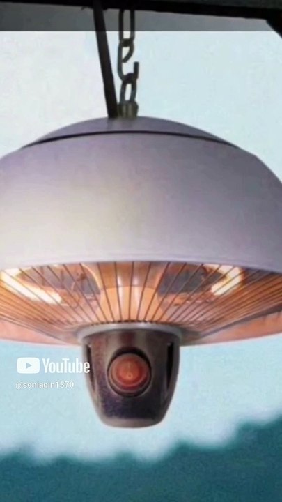 700W Electric Ceiling Mini Heater Infrared Outdoor Patio heater with Infrared Heating Tube (1)