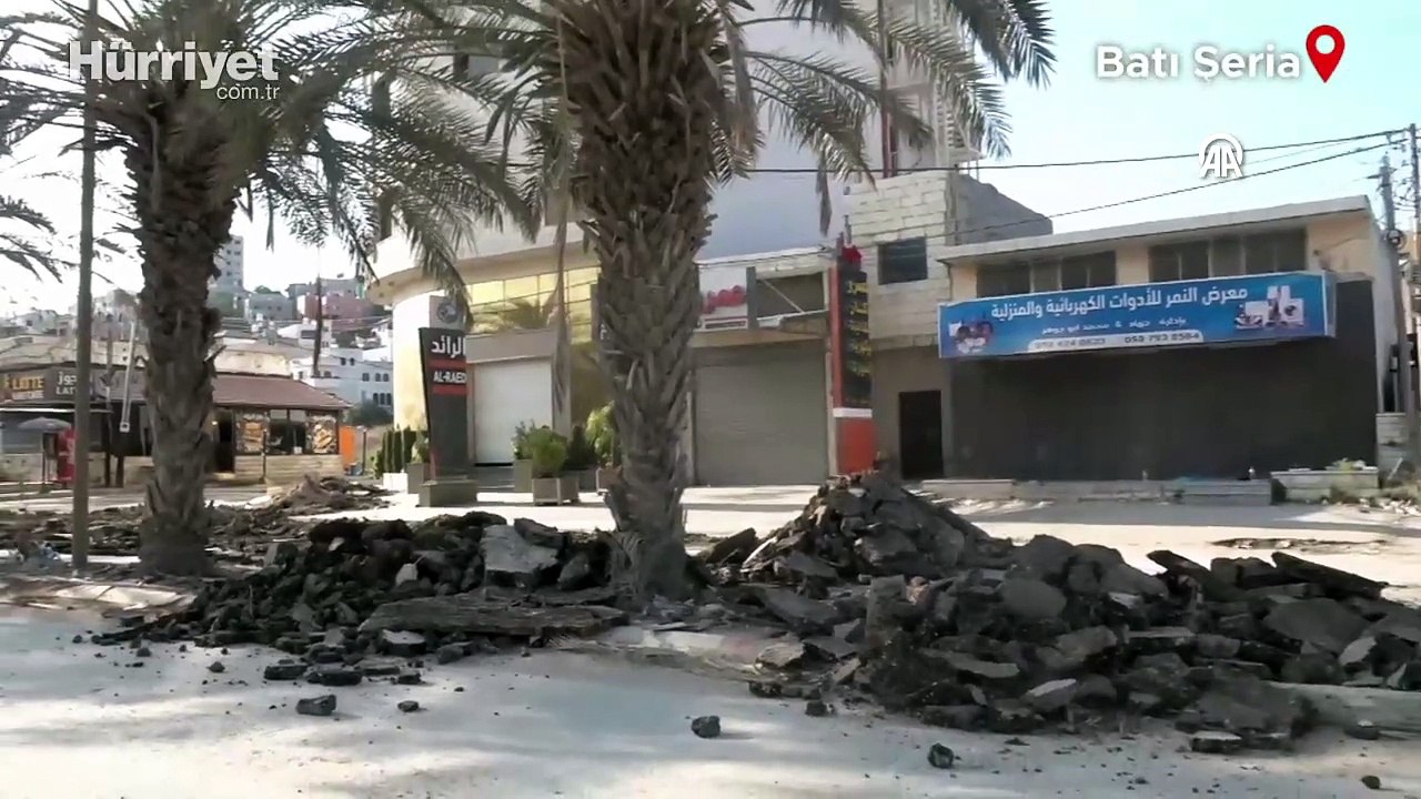 İsrail, işgal altındaki Batı Şeria'nın Tulkerim kentinde altyapıyı yok etmeye devam ediyor