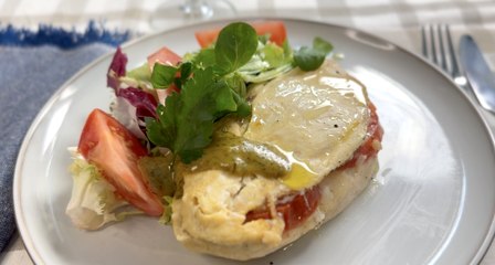Pollo con queso al microondas ¡en 5 minutos! - Cocina Fácil