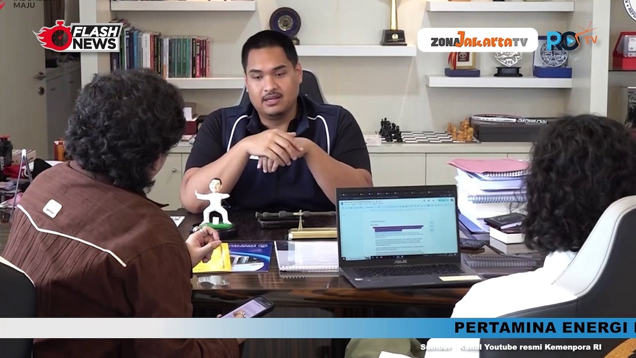 JADI NARASUMBER USS FEED, MENPORA BICARA POTENSI OLAHRAGA TANAH AIR