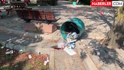 Kuşcenneti Futbol Turnuvası gölün kıyısını çöplüğe çevirdi