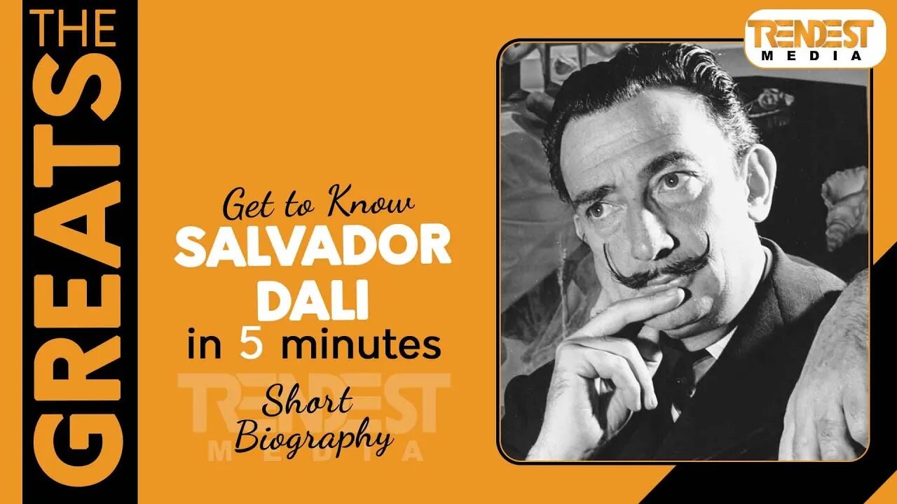 Salvador Dali | Biography in 5 minutes | The Greats | Infotainment Video