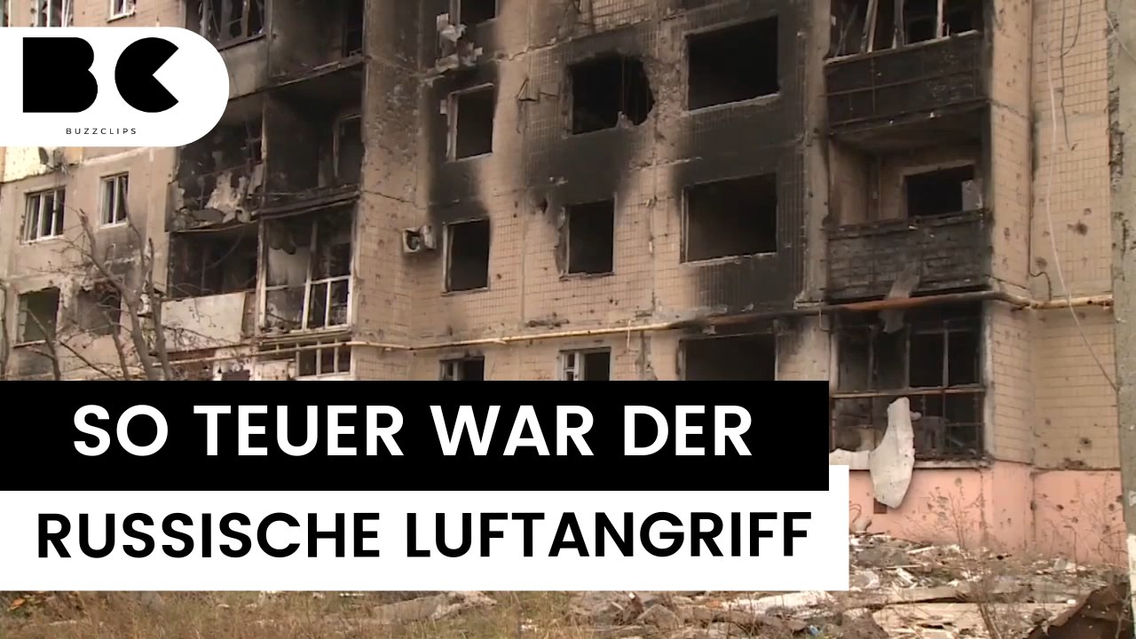 So viel kosten Putins Luftangriffe auf die Ukraine pro Tag