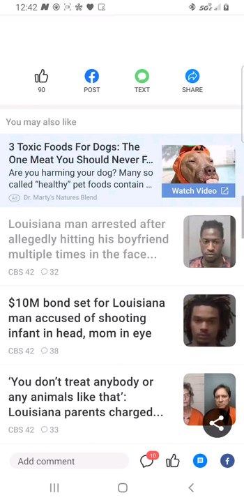 Louisiana man arrested after allegedly hitting his boyfriend multiple time in the face with a hammer