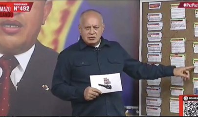 Diosdado Cabello aseguró que el chavismo no va a "capitular"