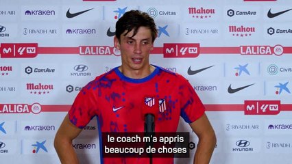 Atlético - Le Normand : "Il y a toujours des choses à améliorer"