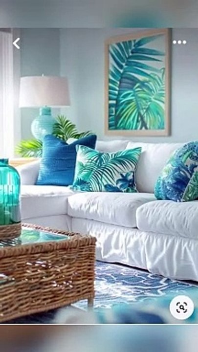 Sky blue home decorating ideas