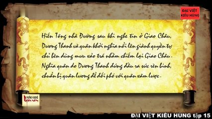 15 Đại Việt kiêu hùng - Khởi nghĩa Dương Thanh năm 819