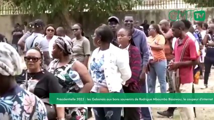 [#Reportage] Présidentielle 2023 : les gabonais aux bons souvenirs de Rodrigue Bissawou, le coupeur d'internet