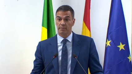 Sánchez: "Soy un firme defensor de la migración regular"