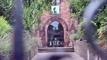 St Peters Church in Wolverhampton, watches over our city.
