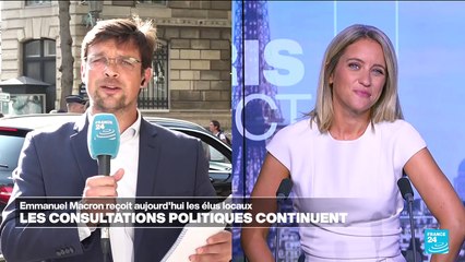 Quête d'un nouveau gouvernement : Emmanuel Macron reçoit les élus locaux