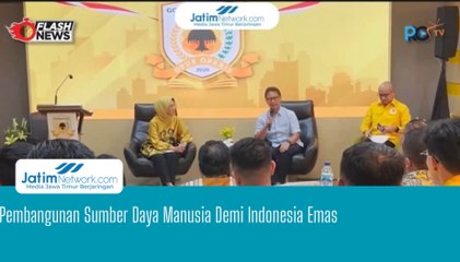 Pembangunan Sumber Daya Manusia Demi Indonesia Emas