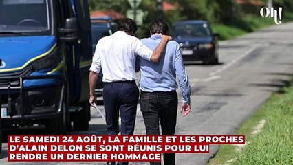 Alain Delon : cette phrase de son fils Anthony pendant ses obsèques qui en dit long