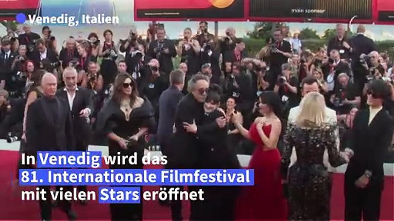 Filmfestival von Venedig mit vielen Stars eröffnet