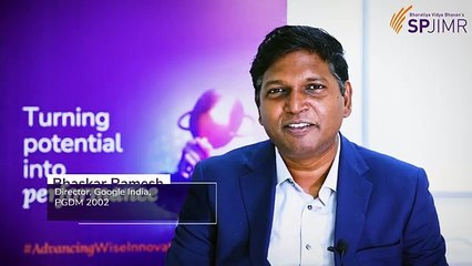 Alumni Insights with Bhaskar Ramesh, Director, Google India and PGDM 2002 alumnus