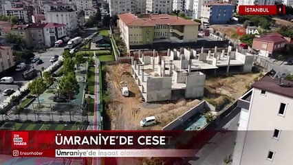 Ümraniye'de inşaat alanında erkek cesedi bulundu