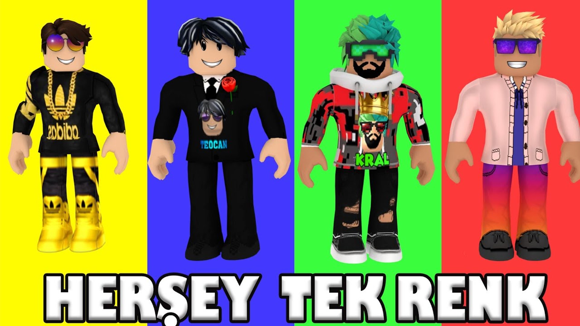 ⁣TEK RENK CHALLENGE SAKLAMBAÇ  | Roblox Adopt me | Roblox Türkçe