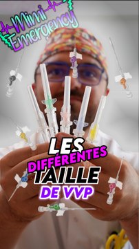 Les différentes tailles de cathéters