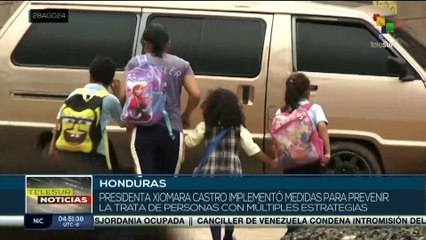 Gobierno de Honduras implementó medidas para prevenir la trata de personas