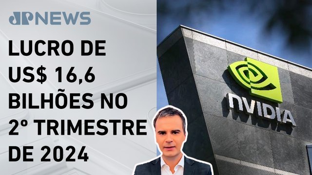 Receita da Nvidia mais que dobra com demanda por IA; Bruno Meyer analisa