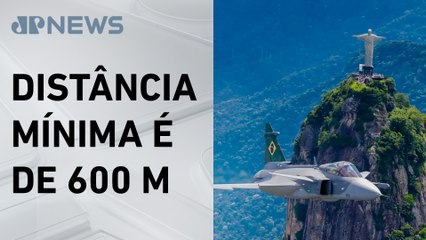 Aeronaves de voos turísticos no RJ não devem se aproximar do Cristo Redentor