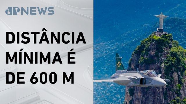 Aeronaves de voos turísticos no RJ não devem se aproximar do Cristo Redentor