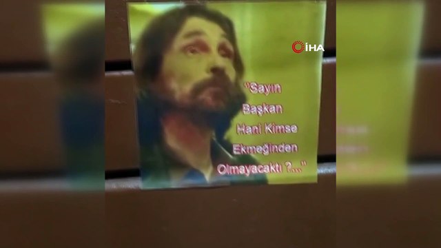 Etimesgut bu afişlerle donatıldı! Erdal Beşikçioğlu hakikaten büyük ‘oyuncuymuş’