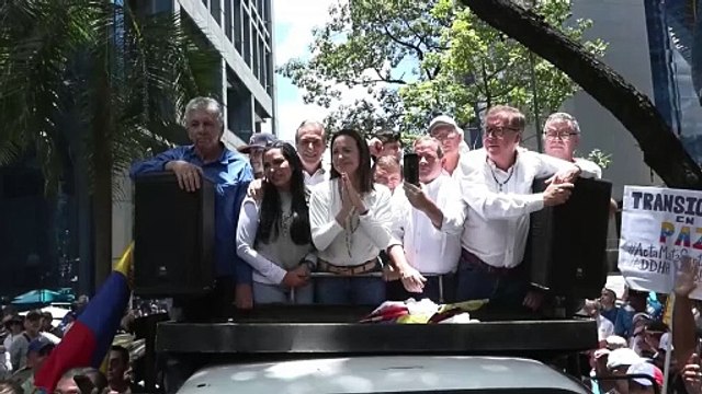 Machado asegura que los militares de Venezuela saben lo que tienen que hacer en esta hora