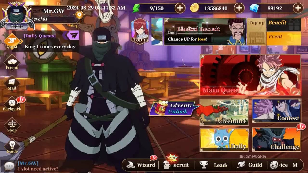 Fairy Tail: Fierce Fight Gameplay (Android/IOS) [No Commentary] Battle of the Underworld