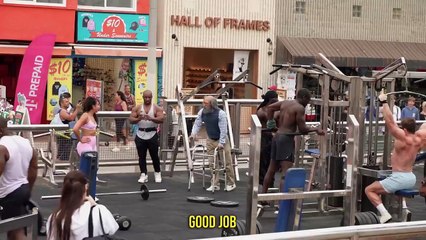 Old Man Powerlifter At Muscle Beach _ Anatoly GYM PRANK #prank #dailymotion #crazy #laughter powerlift #dailymotion #latest #