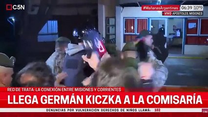 El legislador provincial, Germán Kiczka, quedó detenido ayer en Corrientes