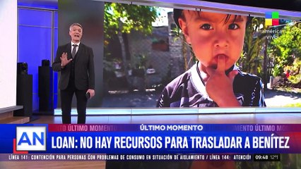 Caso Loan: no hay recursos para trasladar a Antonio Benítez