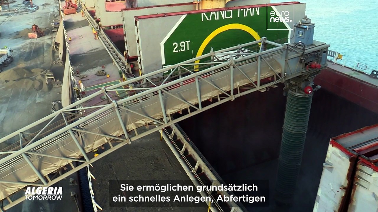 Ein Blick in den größten Hafen Algeriens: Wie die Exporte das Wirtschaftswachstum ankurbeln