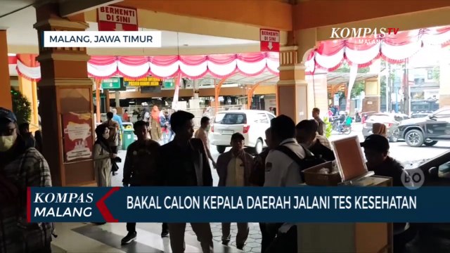 Bakal Calon Kepala Daerah Jalani Tes Kesehatan