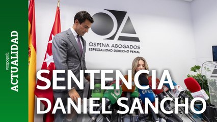 Defensa de Edwin Arrieta, "muy satisfecha" con la condena de Daniel Sancho