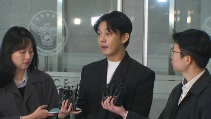 유아인, '남성 성폭행 피소' 첫 경찰 조사 / YTN