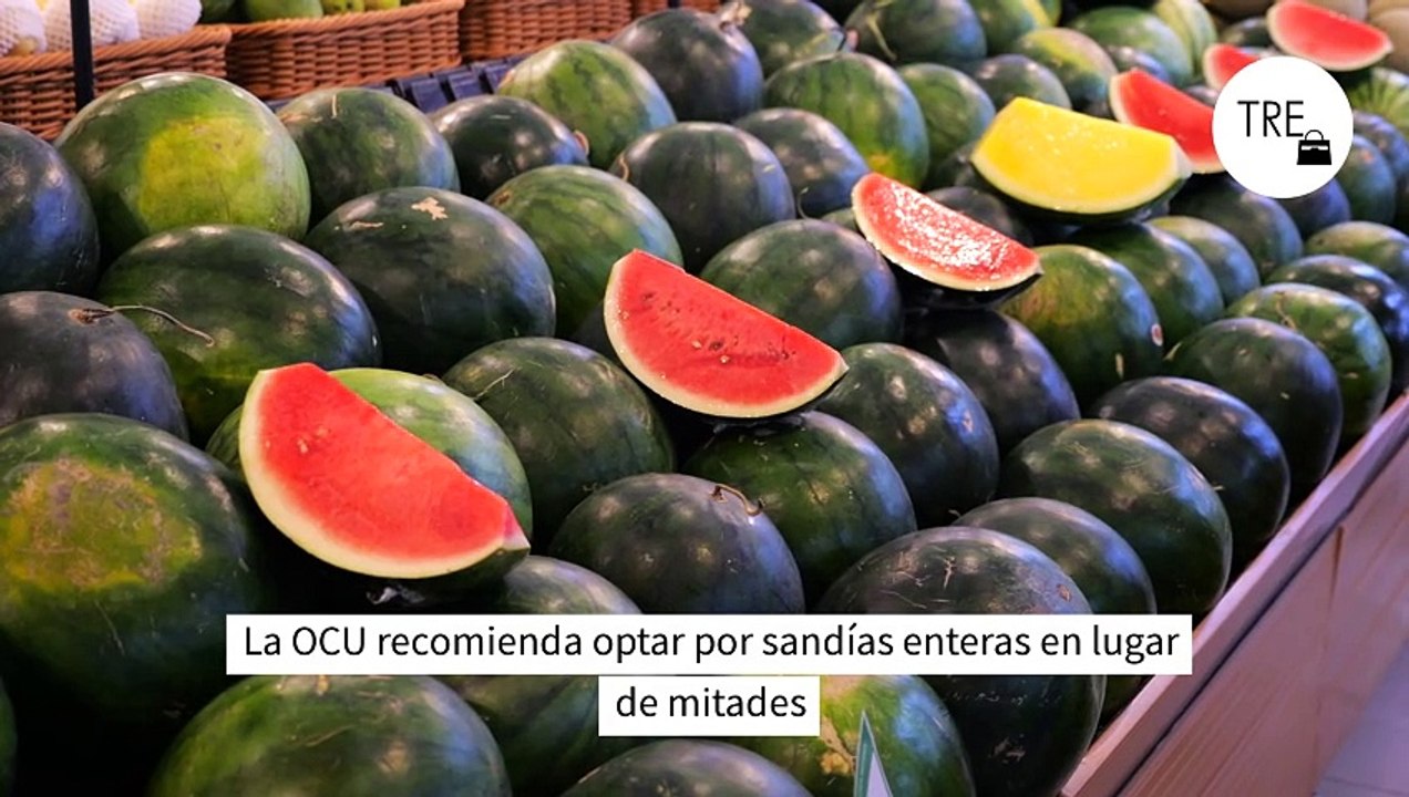 Sandía a la mitad o entera: como elegir la mejor opción y almacenarla para que dure más tiempo