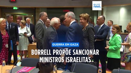 Borrell propõe sancionar ministros israelitas por discurso de ódio e incitamento a crimes de guerra