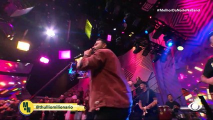 Thullio Milionário agita palco do Melhor da Noite com hit "Casca de Bala"