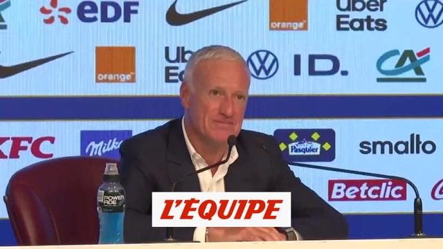 Deschamps : « Barcola a un potentiel énorme » - Foot - L. nations
